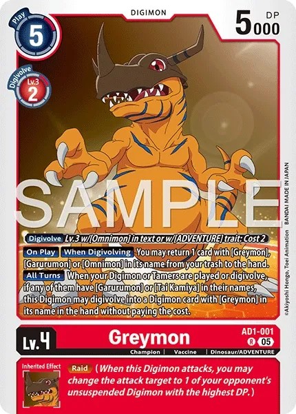 Greymon (R · Normal)