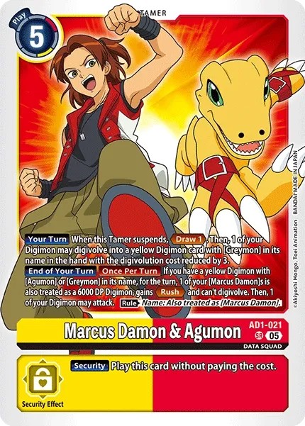 Marcus Damon & Agumon - Image 1