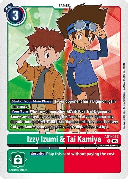 Izzy Izumi & Tai Kamiya - Image 1