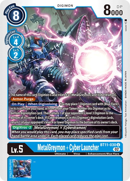 MetalGreymon + Cyber Launcher - Image 1