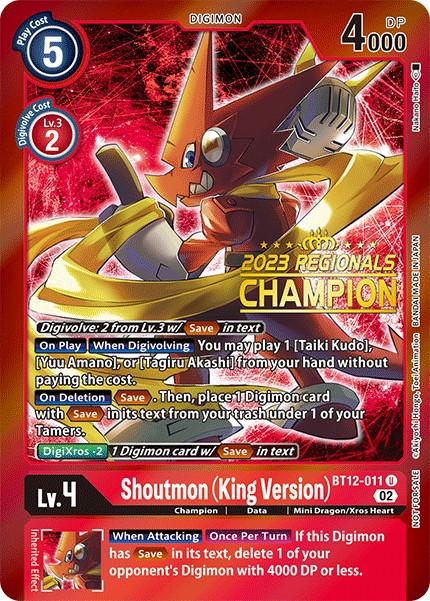 Shoutmon (King Version). - Image 1