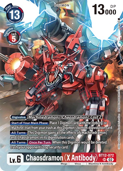 Chaosdramon (X Antibody) - Image 1