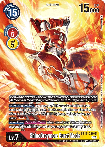 ShineGreymon: Burst Mode - Image 1