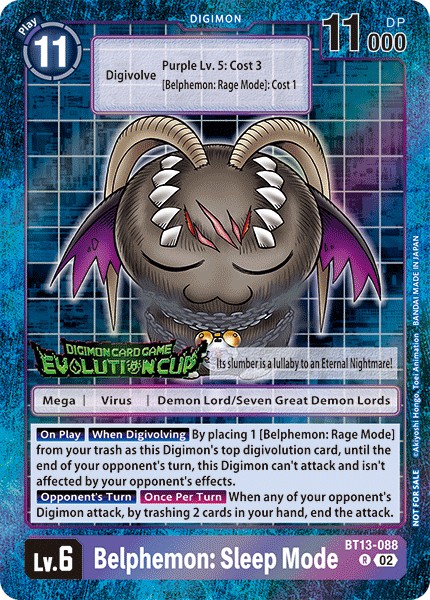 Belphemon: Sleep Mode - Image 1