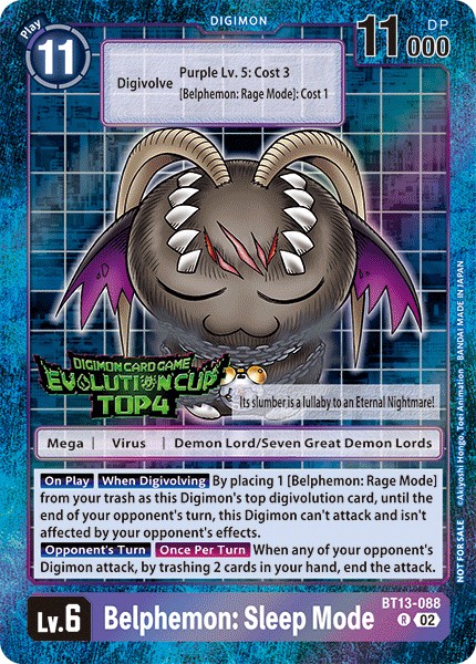 Belphemon: Sleep Mode - Image 1