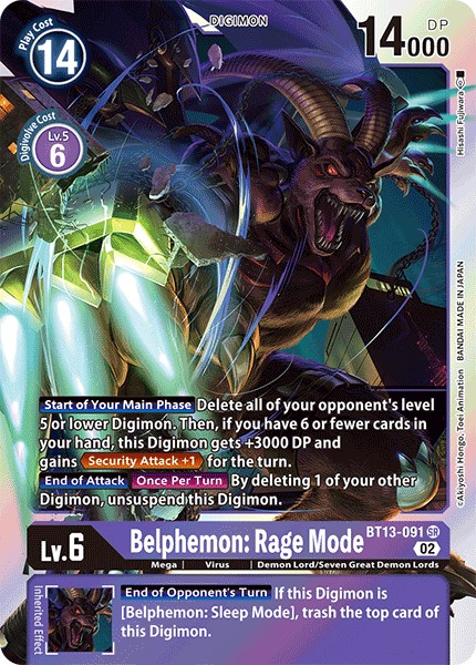 Belphemon: Rage Mode - Image 1