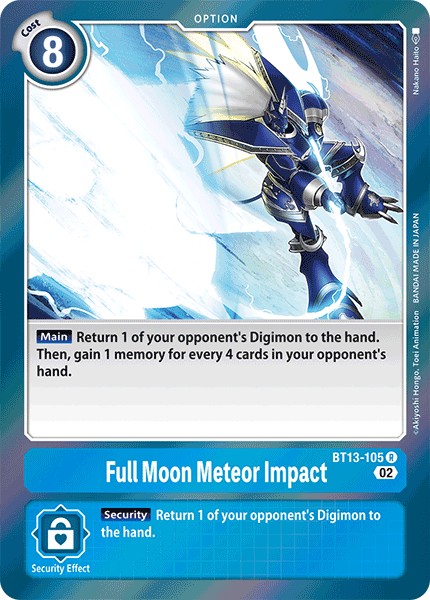 Full Moon Meteor Impact - Image 1