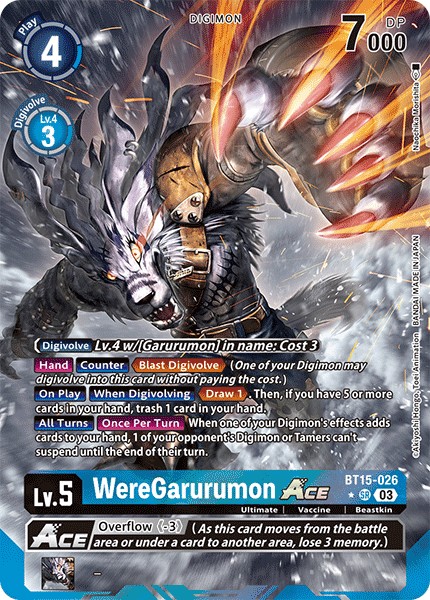 WereGarurumon ACE - Image 1