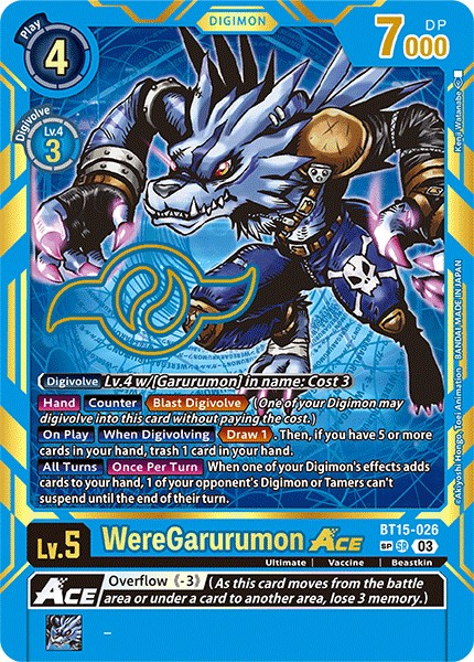 WereGarurumon ACE - Image 1