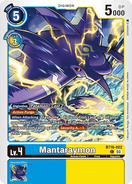 Mantaraymon - Image 1