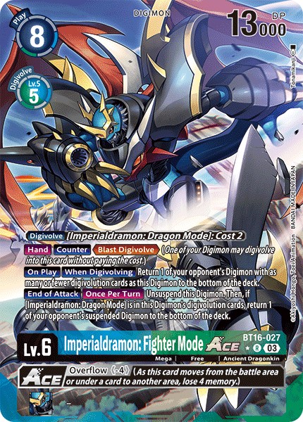 Imperialdramon: Fighter Mode ACE - Image 1