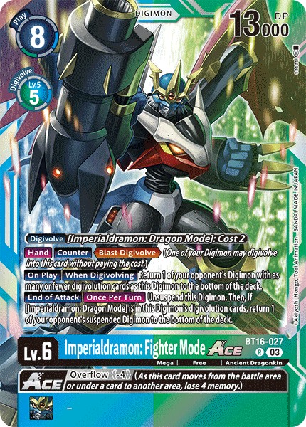 Imperialdramon: Fighter Mode ACE - Image 1
