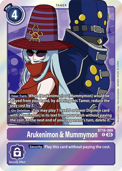 Arukenimon & Mummymon - Image 1