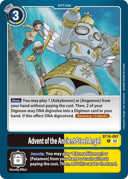 Advent of the Ancient Steel Angel - Image 1