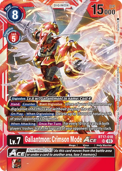 Gallantmon: Crimson Mode ACE - Image 1