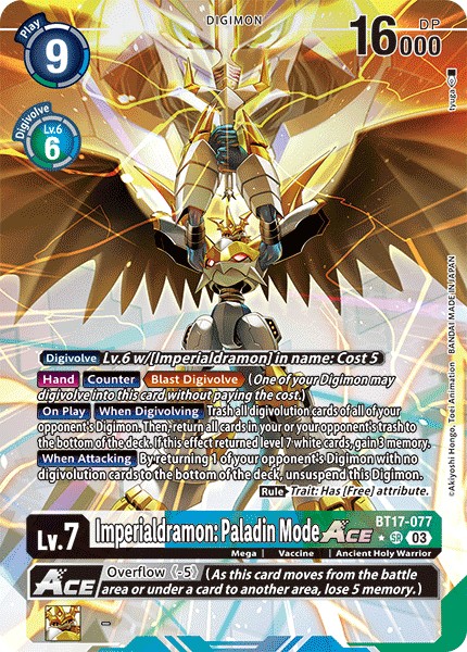 Imperialdramon: Paladin Mode ACE - Image 1