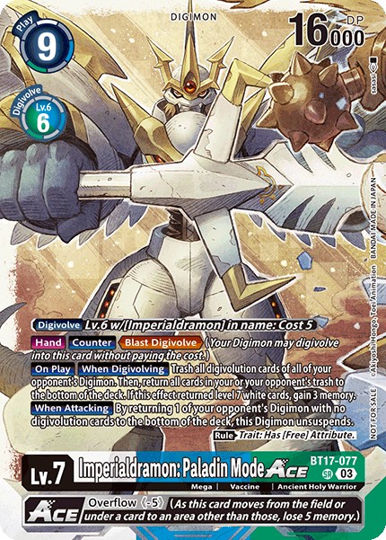 Imperialdramon: Paladin Mode ACE - Image 1
