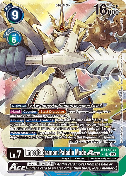 Imperialdramon: Paladin Mode ACE - Image 1