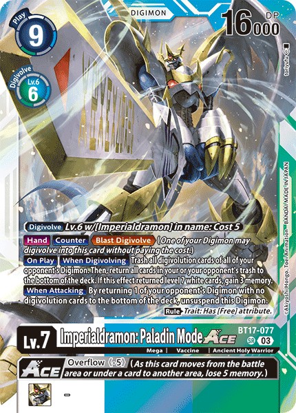 Imperialdramon: Paladin Mode ACE - Image 1