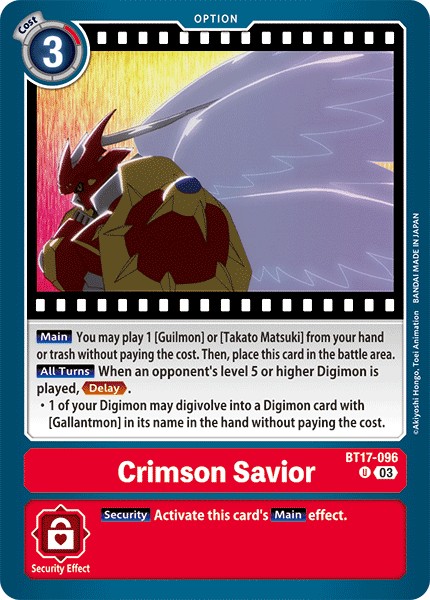 Crimson Savior - Image 1