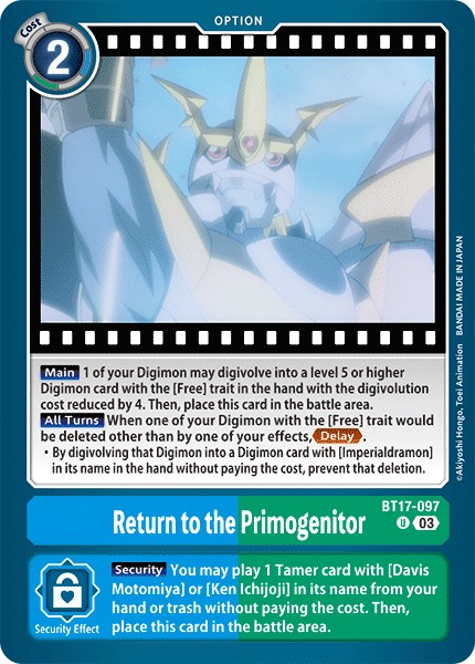 Return to the Primogenitor - Image 1
