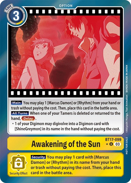 Awakening of the Sun - Image 1