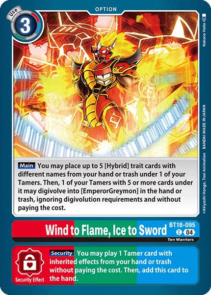 Wind to Flame, Ice to Sword - Image 1