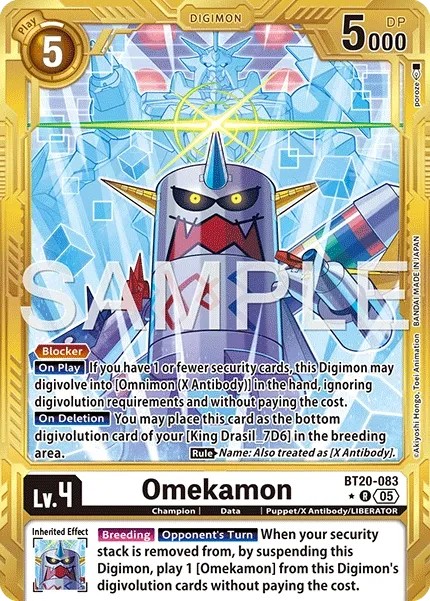 Omekamon (Foil - Rare 4 · R · Normal)