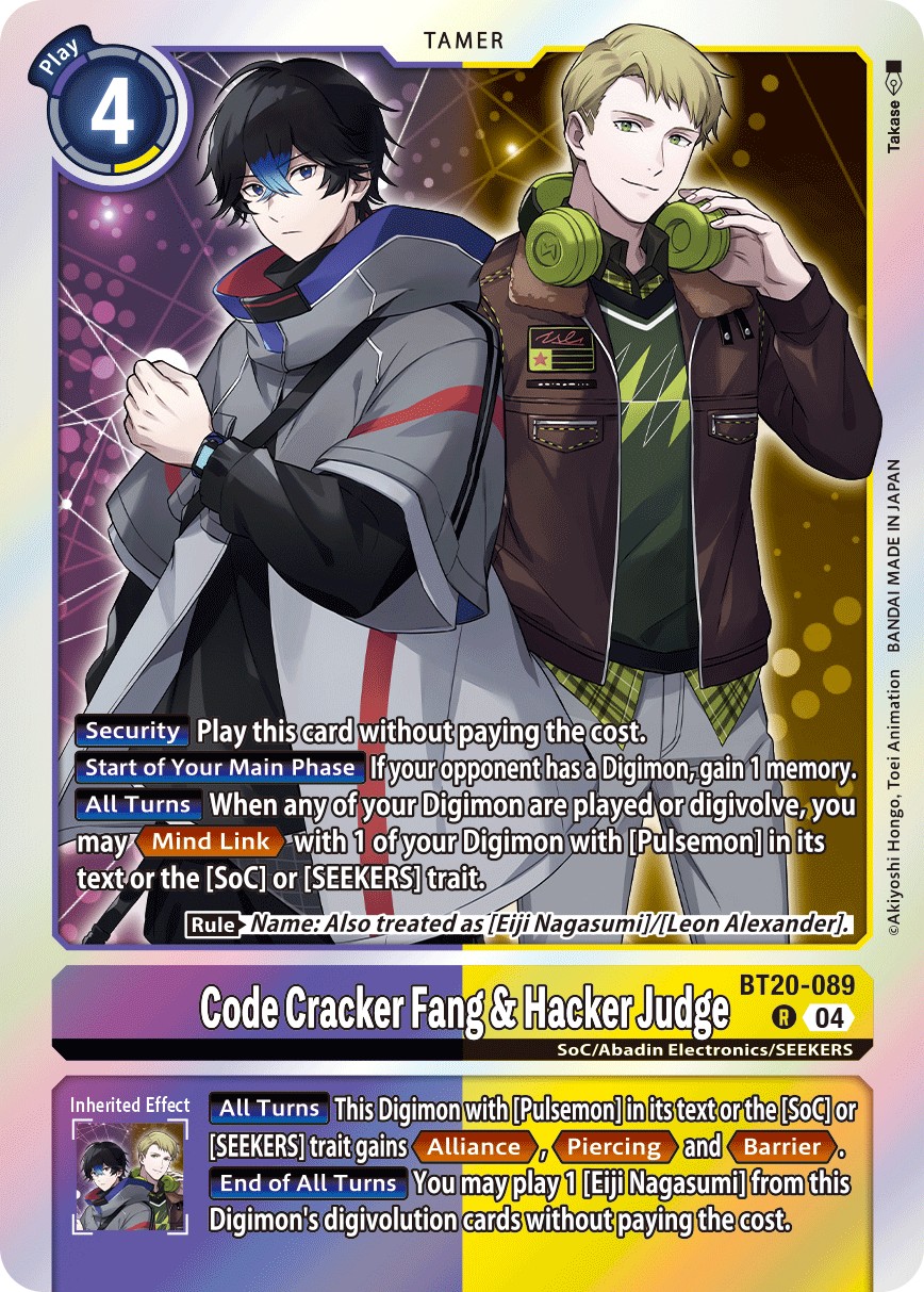 Code Cracker Fang & Hacker Judge - Image 1