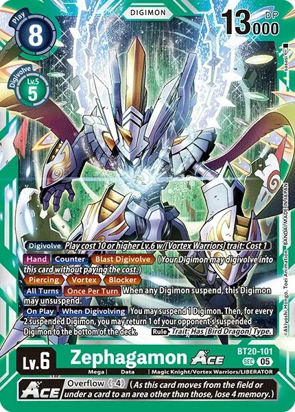 Zephagamon (Foil - Secret Rare 3 · Sec · Normal)