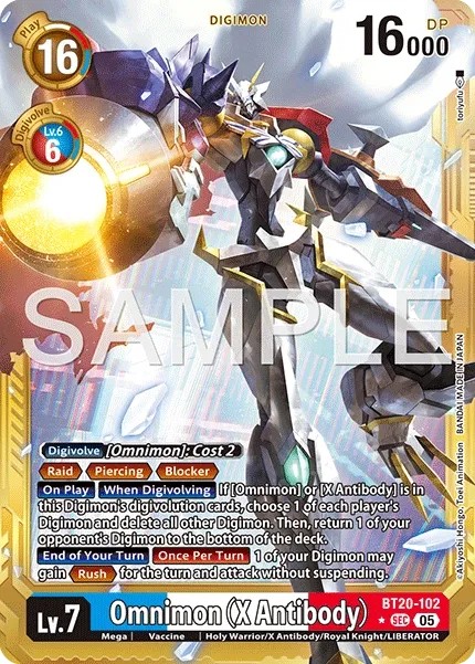 Omnimon (X Antibody) (Foil - Secret Rare 4 · Sec · Normal)