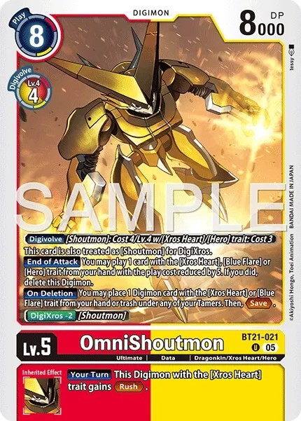 OmniShoutmon (Foil - Uncommon · U · Normal)