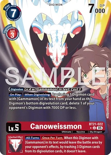 Canoweissmon (Foil - Uncommon 2 · U · Normal)