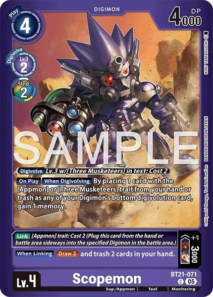 Scopemon (Coloured Border - Alternative Art · C · Foil)