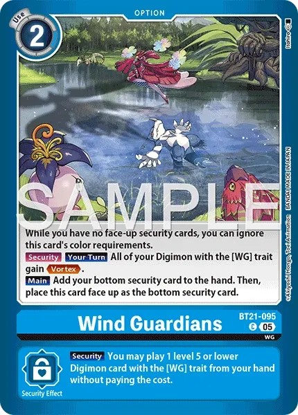 Wind Guardians (Coloured Border - Alternative Art · C · Foil)