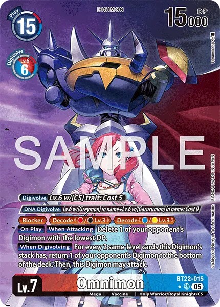 Omnimon (Alternative Art · Sr · Normal)