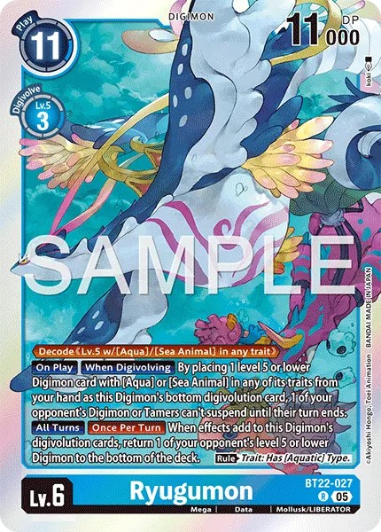 Ryugumon (R · Normal) · 2025 · BOOSTER CYBER EDEN