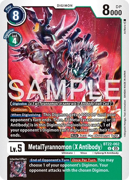 MetalTyrannomon (X Antibody) - Image 1