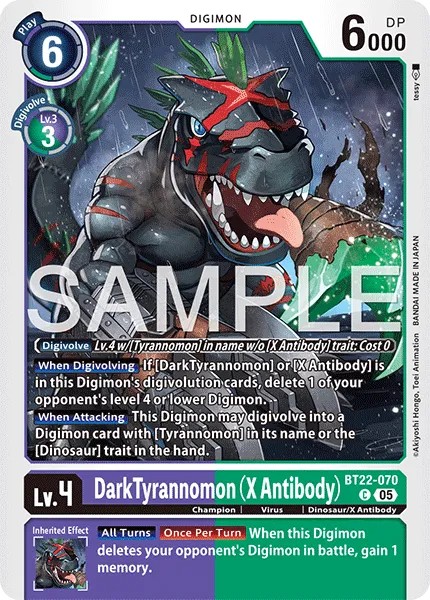 DarkTyrannomon (X Antibody) - Image 1