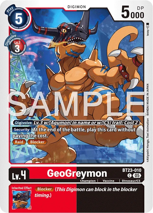 GeoGreymon (C · Normal)