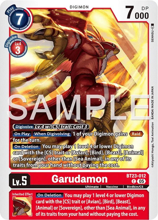 Garudamon (C · Normal)