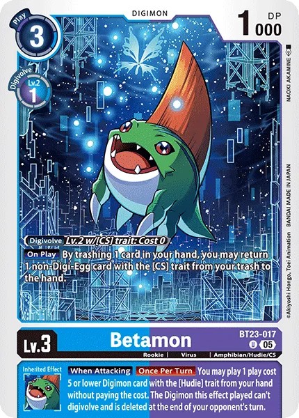 Betamon (U · Normal)