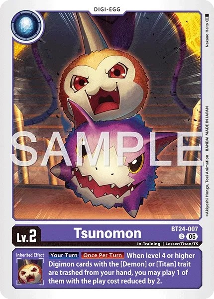 Tsunomon (C · Normal)