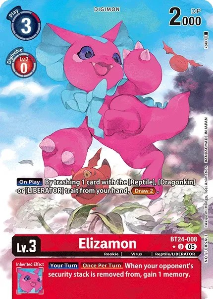 Elizamon (Full Art - Box Topper · C · Normal)