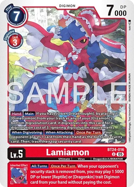 Lamiamon (U · Normal)