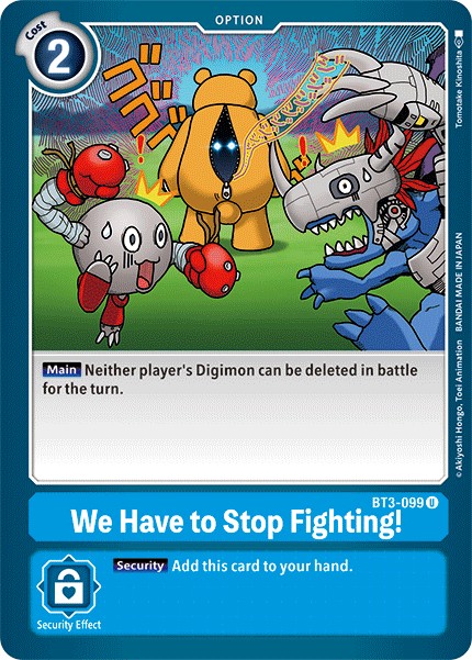 We Have to Stop Fighting! - Image 1
