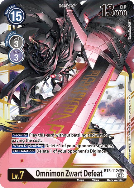 Omnimon Zwart Defeat - Image 1