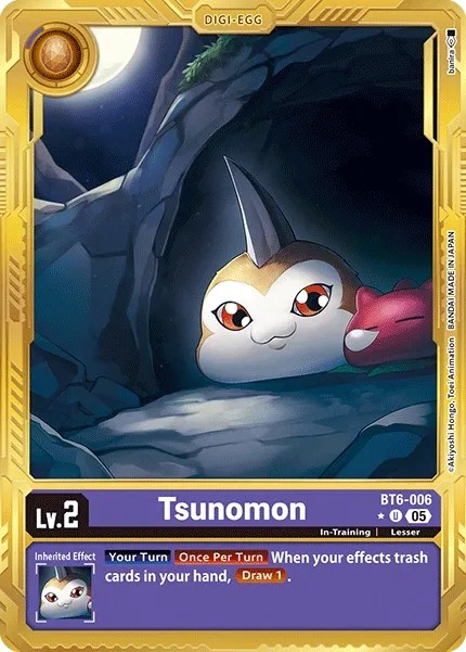 Tsunomon (Foil - Uncommon 3 · U · Normal) · 2021 · ADVANCED BOOSTER DIGIMON GENERATION