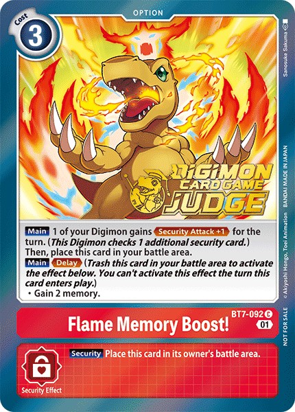 Flame Memory Boost！ - Image 1