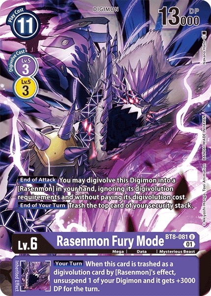 Rasenmon Fury Mode - Image 1